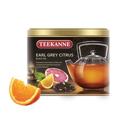 TEEKANNE / Tea "Earl Gray Citrus" black, bergamot / citrus, leaf, 150 g, can, Germany