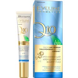 Anti-aging cream for the skin around the eyes series CoQ10, Eveline, 20 ml