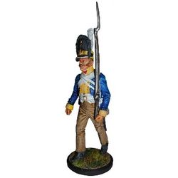 Tin soldier Napoleonic war-Grenadier of the 45th infantry regiment Zweifel. Prussia, 1806
