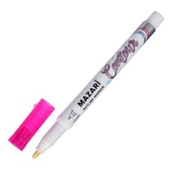 MAZARI / A set of paint markers with contour 12 colors