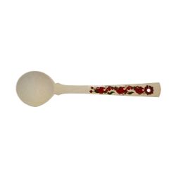 Беломорские узоры / The spoon is wooden "Boretskaya painting" 32.5 cm