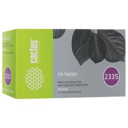 CACTUS / Laser Cartridge (CS-TN2335) für BROTHER HL-L2300DR / L2340DWR / DCP-L2500DR, Ressource 1200 Seiten.