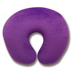 Anti-stress pillow "Tourist" for neck velour 2(Purple)