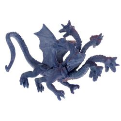Играем вместе / Let's play together / A set of toys from plastisol "Blue dragon with an egg"