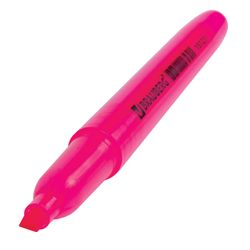 Highlighter BRAUBERG "Vivid", PINK, round case, line 1-3mm