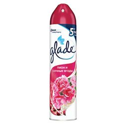 Air freshener aerosol 300ml GLADE (Glade) "Pion and juicy berries"