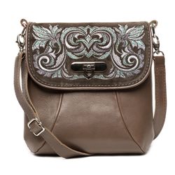 Торжокские золотошвеи / Isabelle leather bag
