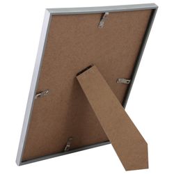Frame business-class 21x30 cm, plastic, baguette and 11 mm, silver, glass