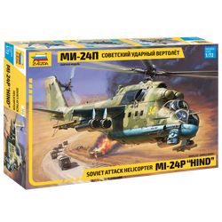 ZVEZDA / Prefabricated Soviet helicopter Mi-24P