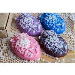 Milotto / Soap "Hydrangea" mix of flowers and aromas
