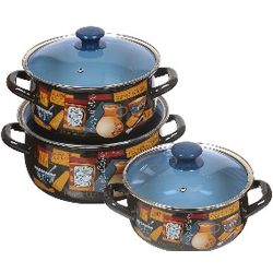 Set of tableware "Cappuccino Extra" for cooking