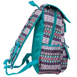 Backpack BRAUBERG for seniors/students/youth patterns, "Diamond", 15 liters, 34х25,5x12,5 cm