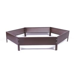 Greengo / Galvanized flower bed, d = 140 cm