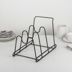 Доляна / Supporto per coperchi, 30 × 20,5 × 22 cm, marrone scuro