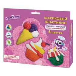 Roll-on Plastilin UNLANDIA "UNLANDIC - CONDITER" 6 Farben à 125 ml groß nicht aushärtend