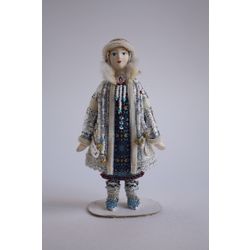 Потешный промысел / Souvenir doll "Snow Maiden"