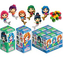 Конфитрейд / Chewing marmalade with a toy "Little Mermaids" 1kor * 12bl * 9pcs