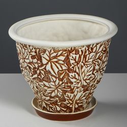 Керамика ручной работы / Flower pot "Maple" 4.5 l