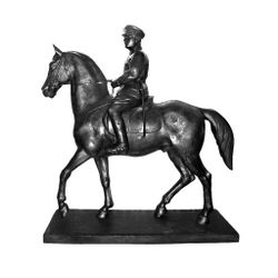 КАС.З. / KAS.Z. / Sculpture Voroshilov on horseback