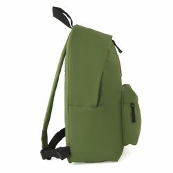 Backpack BRAUBERG, universal, city-format, single tone, green, 20 liters, 41х32х14 cm