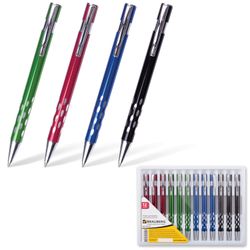 BRAUBERG / Business class ballpoint pen "State", 12 pcs.