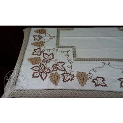Елецкие кружева / Yelets lace / Linen tablecloth