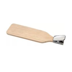 РосХозДом / RosKhozDom / Wooden chopping board for fish with a clothespin 150x500 mm