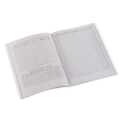 Journal of registration of employment contracts and additional agreements, 32 sheets, stitching, plobma, cover of PVC