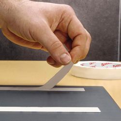 BRAUBERG / Durable double-sided tape 12 mm x 5 m, FOAM BASE, 1 mm