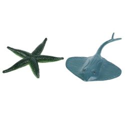 Играем вместе / Let's play together / Set of toys from plastisol "Sea inhabitants"
