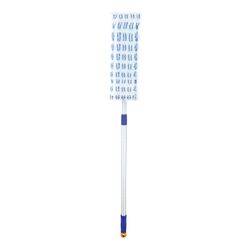 ЛАЙМА / Mop with flounder 40 cm, telescopic handle 130 cm, thread 1.6 cm, microfiber / abrasive (TYPE K)