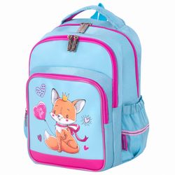 ЮНЛАНДИЯ / Backpack UNLANDIA MILD, 2 compartments, ergo-back, "Princess fox", 36x28x18 cm, 229958