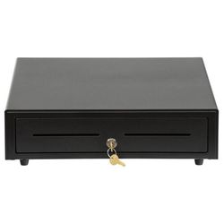 Money box ATOL EC-410-B, electromechanical, 410x415x100 mm (KKM ATOL), black