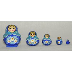 Вятский сувенир / Painted matryoshka 5 ave. "Baby", 2 var.