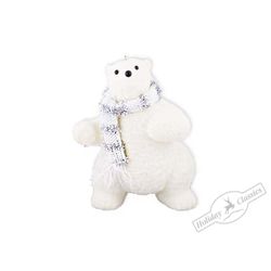 Holiday Classics / Christmas toy "Polar bear in a scarf", 6 pieces