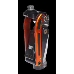 Polycentric pneumatic knee module