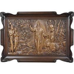 Vernissage of History / Carved panel