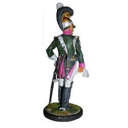 Tin soldier Napoleonic war, a Private of the 1st company (Milan) Honorary Royal guard. Italy, 1811-12 years.