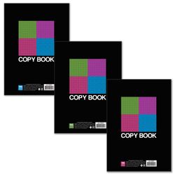 BRAUBERG / Carnet A4, 96 feuilles, agrafe, cage, couverture carton, MONOCHROME 2/10 pcs.