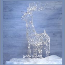 Kaemingk / LED Deer Crispi 104 cm, 96 ampoules LED blanc chaud, IP20