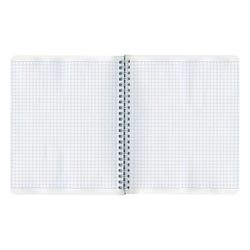HATBER / Notebook А5, 80 sh., VK, spiral, cage, cardboard cover, "BANDANA STYLE" / 12 pcs.
