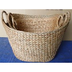 Laundry baskets, set of 3 pieces