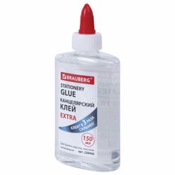 Glue stationery EXTRA BRAUBERG, 150 ml, with dispenser