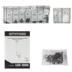 Bracket-mounted for TV ceiling ARM MEDIA LCD-1000, VESA 75-200, 10-37," 2 art. Freedom, 30 kg