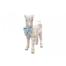 Дулёвский фарфор / Sculpture "Kid with a bow", author Sotnikov A.G., category 1