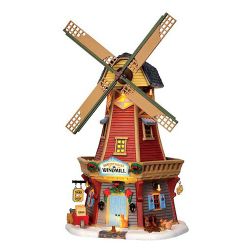 Windmill, light, speaker, 20.5x32x16.5 cm, adapter, LEMAX