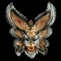 Хорошие сувениры / Venetian mask "Butterfly" 25 cm