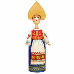 Doll wooden "Marusya"