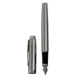 Parker / Fountain pen IM Essential F319 Brushed Metal CT F 0.8 mm