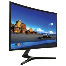 SAMSUNG / Monitor C27F390FHI 27 "(69 cm), 1920x1080, 16: 9, VA, 4 ms, 250 cd, VGA, HDMI, black